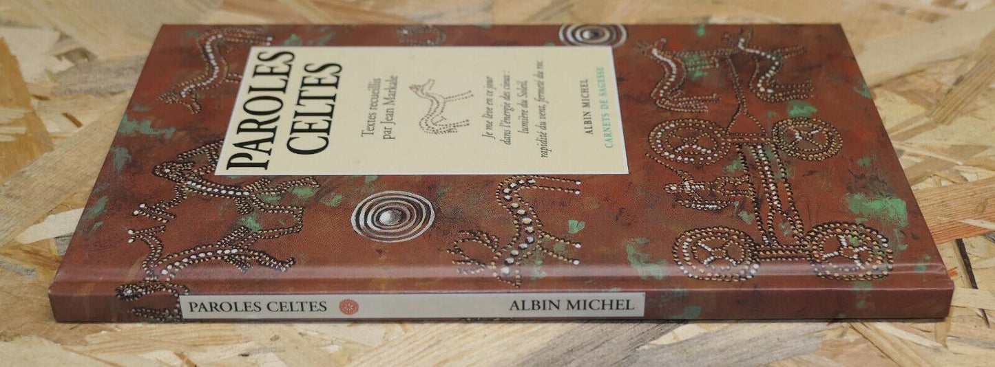 PAROLES CELTES / JEAN MARKALE / ALBIN MICHEL CARNETS DE SAGESSE
