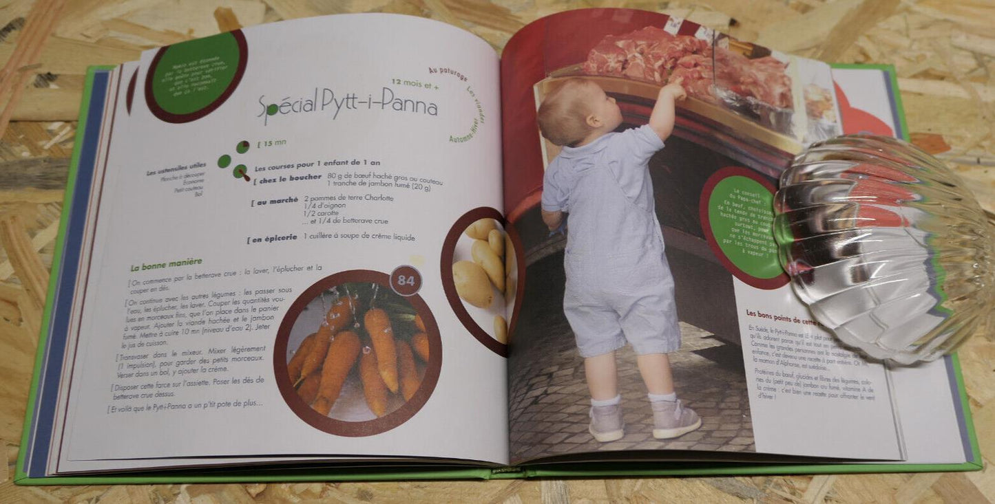 BABYCOOK BOOK / DAVID RATHGEBER / 77 RECETTES ET IDEES DE CHEF POUR BEBE / 2005