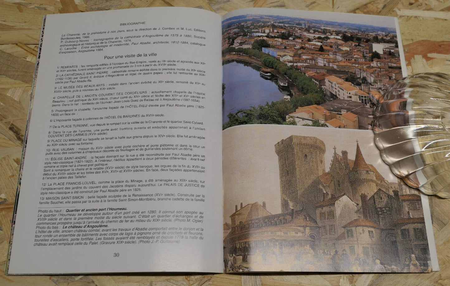 ANGOULEME / EDITIONS OUEST-FRANCE 1990 / CHARENTE HISTOIRE TOURISME