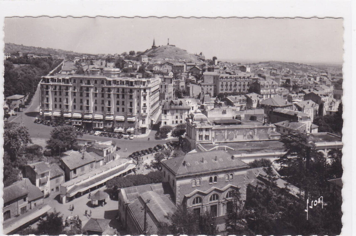 POSTCARD CPSM CHATELGUYON GENERAL VIEW TAKEN FROM THE CONTINENTAL