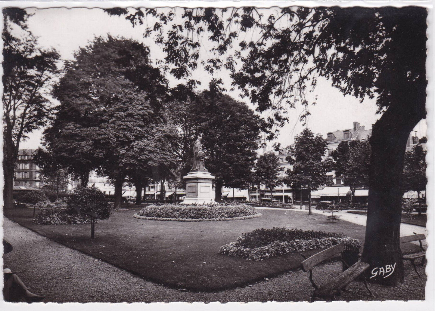 POSTCARD CPSM AMIENS SQUARE RENE GOBLET SOMME