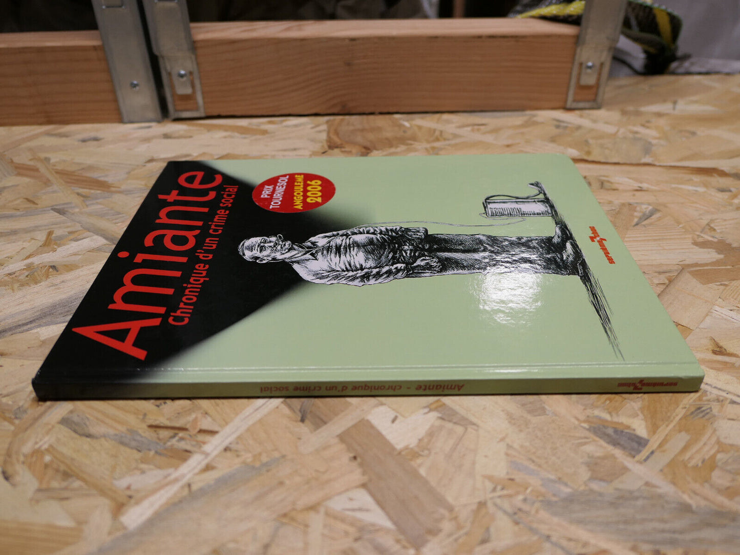 BD AMIANTE CHRONIQUE D'UN CRIME SOCIAL / ALBERT DRANDOV 2005 SCANDALE SANITAIRE