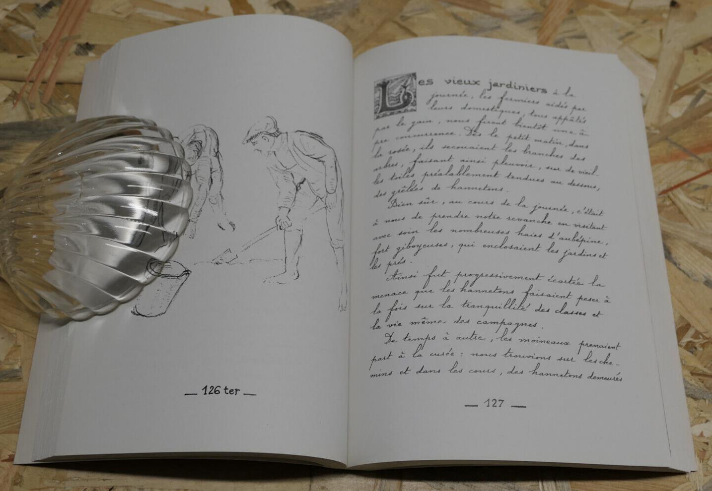 RESURGENCES / MANUSCRIT / PIERRE VILLION / NORMANDIE CALVADOS CARPIQUET / 2002