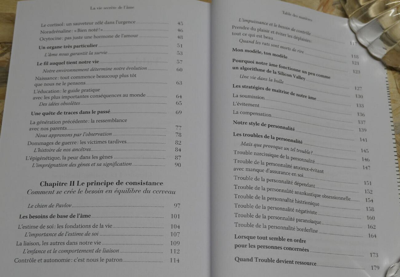 LA VIE SECRETE DE L'AME GUY TREDANIEL 2018 CERVEAU ORGANE SCIENCE ESPRIT