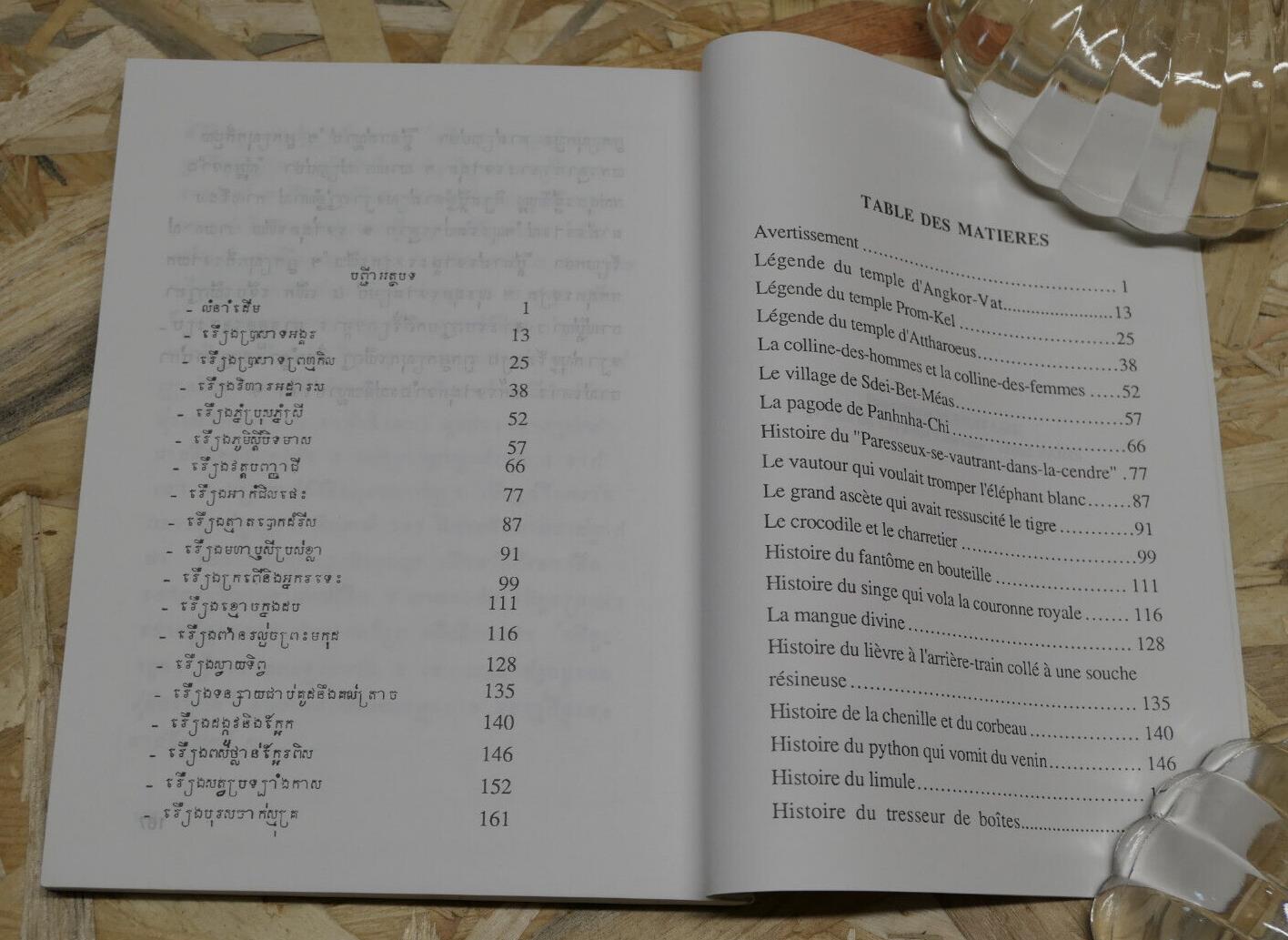 CONTES ET LEGENDES DU PAYS KHMER / KHING HOC DY / CAMBODGE SUDESTASIE CILF 1989