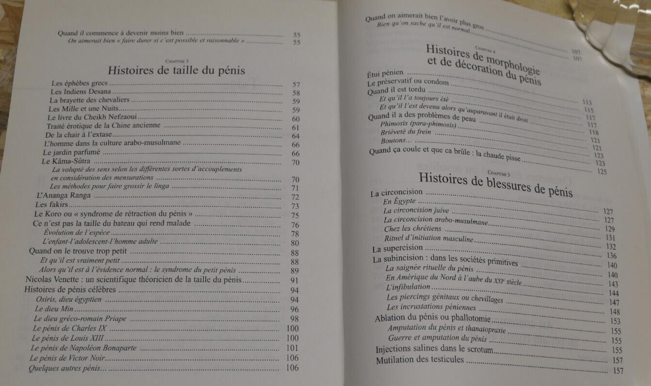 HISTOIRES DU PENIS / ETHNOLOGIE MYTHOLOGIE MEDECINE ART PSYCHOLOGIE / 2000