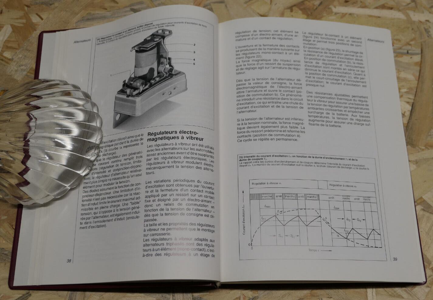 ELECTRICITE ET ELECTRONIQUE POUR L'AUTOMOBILE A MOTEUR A ESSENCE BOSCH 1990