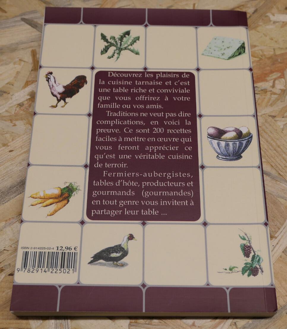 200 RECETTES PAYSANNES DU TARN / CUISINE TARNAISE TRADITIONS TERROIR GASTRONOMIE