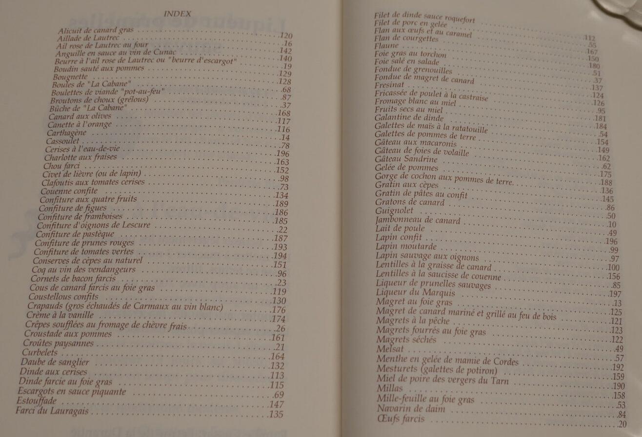 200 RECETTES PAYSANNES DU TARN / CUISINE TARNAISE TRADITIONS TERROIR GASTRONOMIE