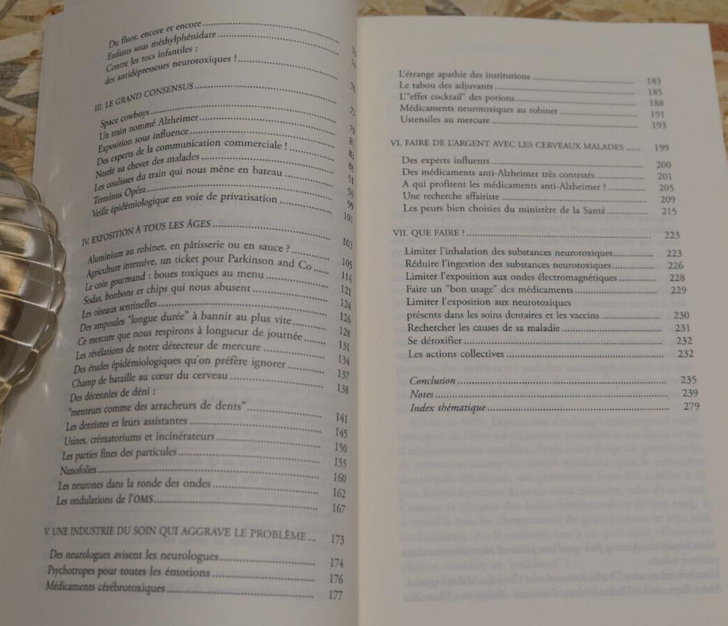 MENACE SUR NOS NEURONES / ALZHEIMER PARKINSON SCLEROSE EN PLAQUES AUTISME SANTE