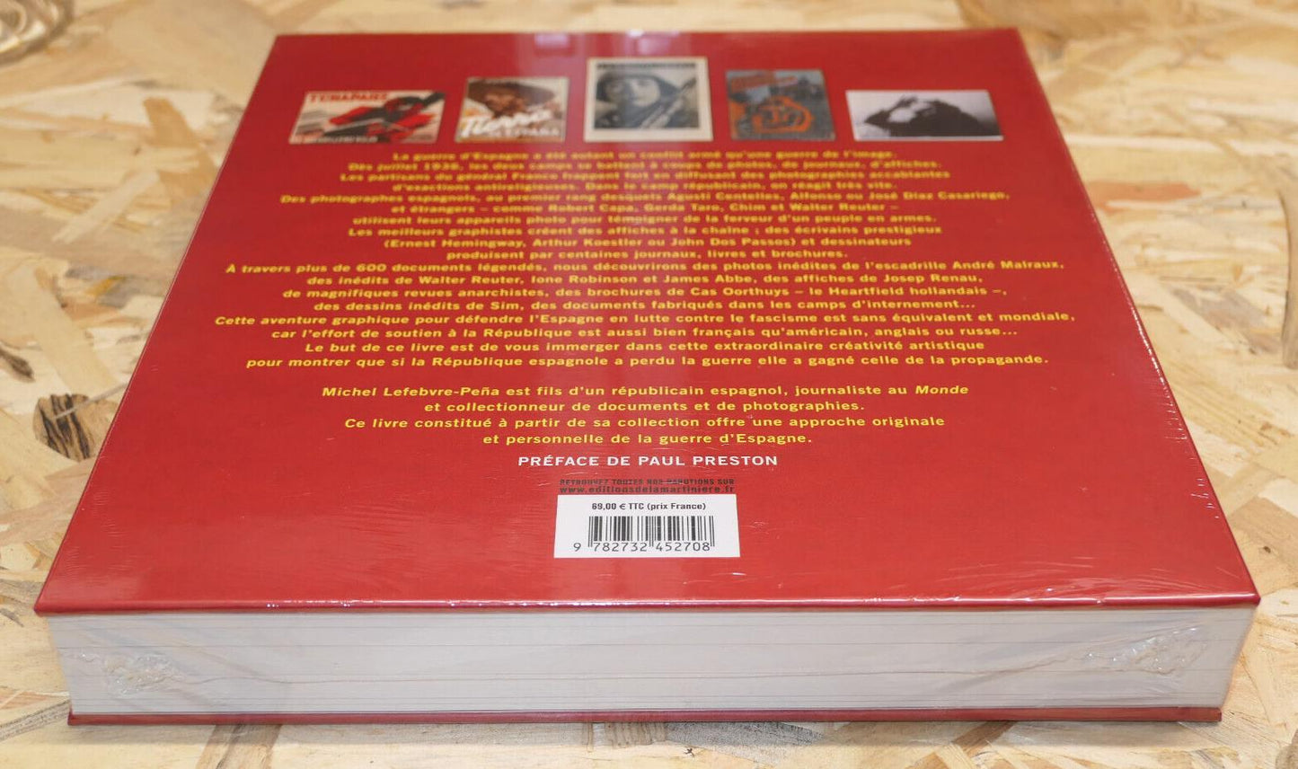 GUERRA GRAFICA ESPAGNE 1936-1939 GUERRE PROPAGANDE PHOTOS AFFICHES DOCUMENTS