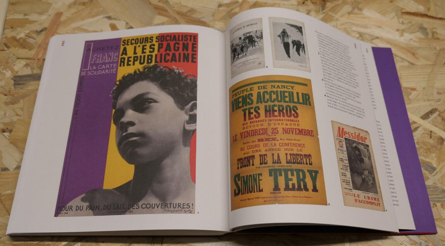 GUERRA GRAFICA ESPAGNE 1936-1939 GUERRE PROPAGANDE PHOTOS AFFICHES DOCUMENTS
