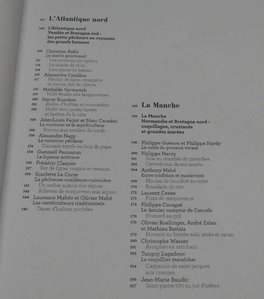 LA CUISINE DES MARINS / VOYAGE A BORD DES BATEAUX RECETTES DE RETOUR DE PECHE