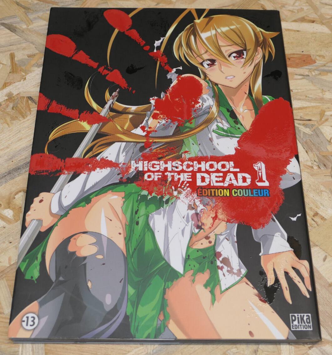HIGHSCHOOL OF THE DEAD 1 / EDITION COULEUR / PIKA EDITION 2011 / FRANCAIS