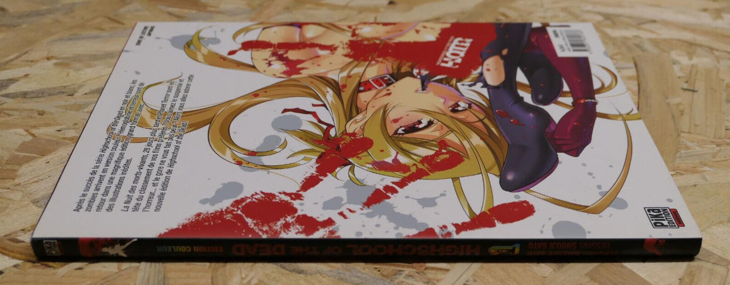 HIGHSCHOOL OF THE DEAD 1 / EDITION COULEUR / PIKA EDITION 2011 / FRANCAIS