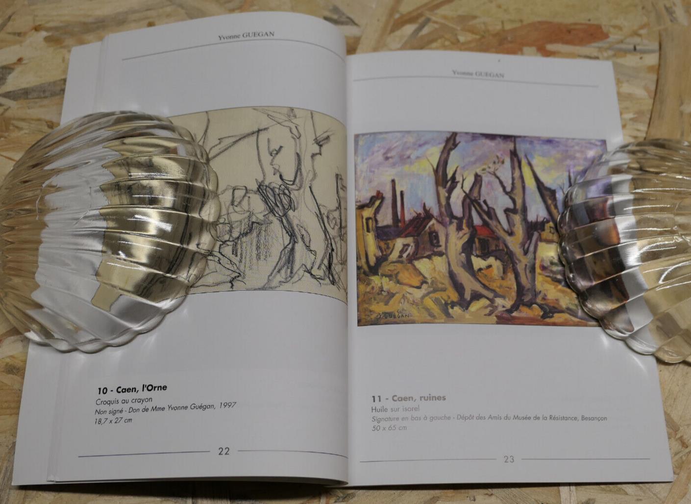 YVONNE GUEGAN / REGARDS SUR LA GUERRE / CATALOGUE EXPOSITION CALVADOS 2004