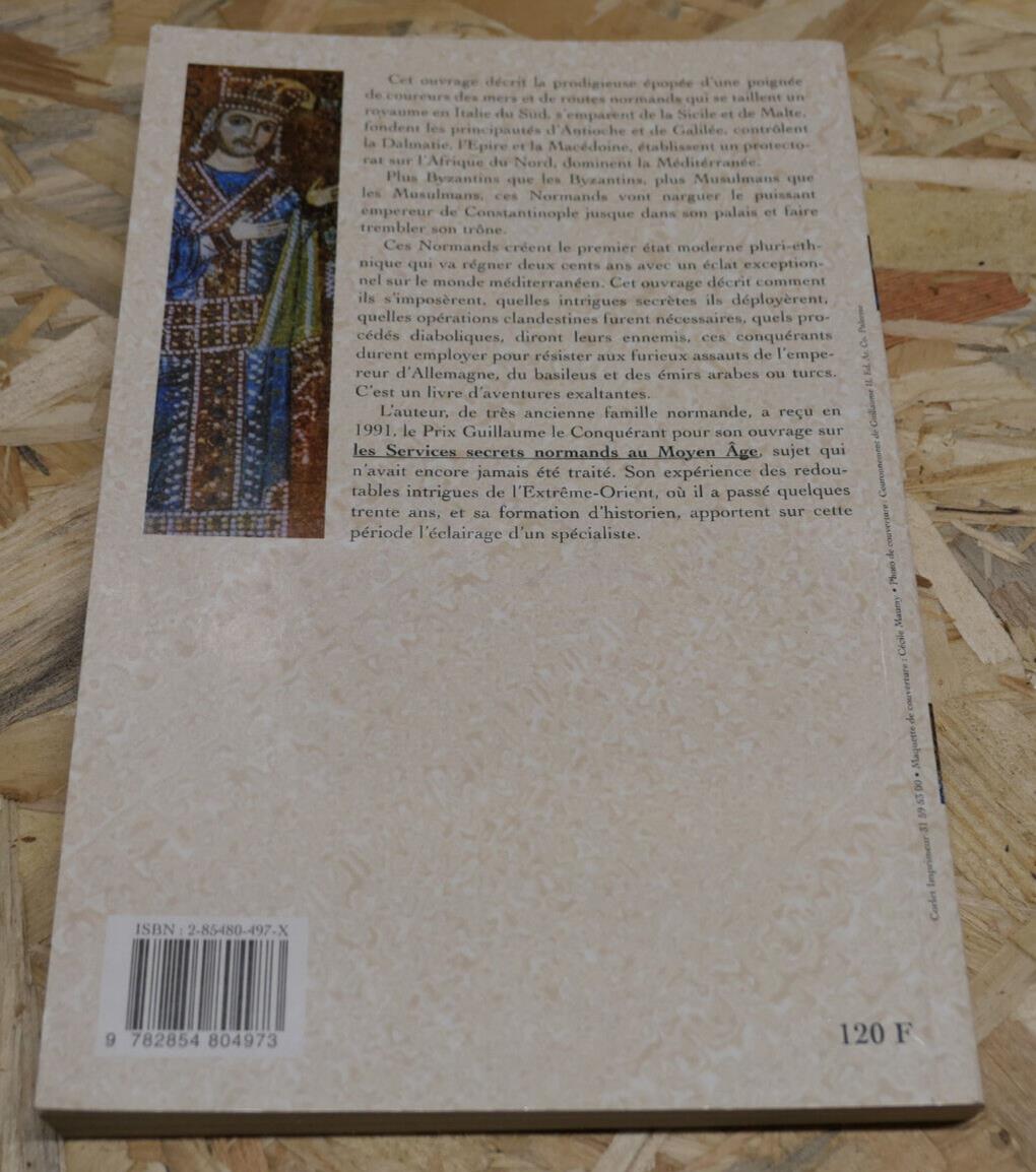 L'EPOPEE DES NORMANDS D'ITALIE / JEAN DEUVE / HISTOIRE NORMANDIE 1995
