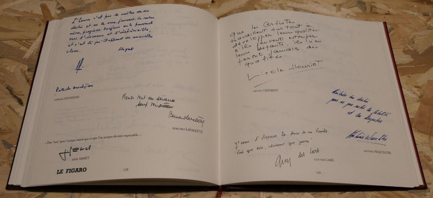 LE LIVRE D'OR DEVISES ET AUTOGRAPHES DES HOMMES ET DES FEMMES CELEBRES / HERME