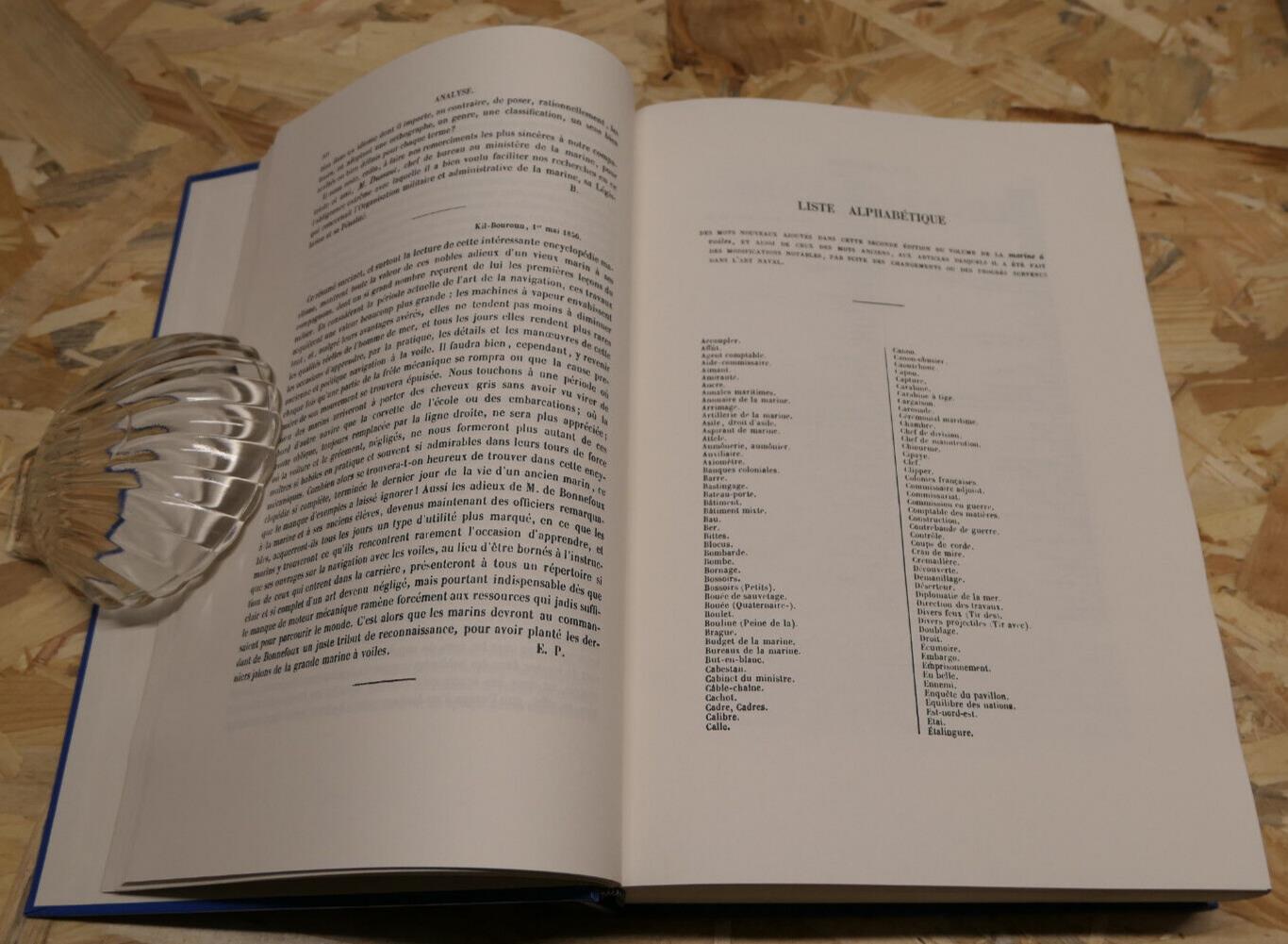 LE DICTIONNAIRE DE LA MARINE A VOILE / BONNEFOUX ET PARIS / RENE BAUDOUIN 1980