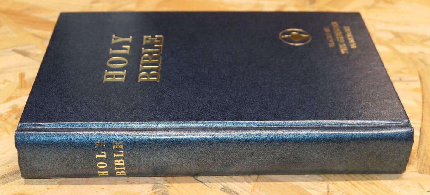 HOLY BIBLE / PLACED BY THE GIDEONS IN MEMORY