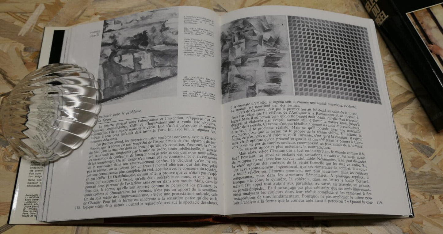 RENE HUYGHE / FORMES ET FORCES / LA RELEVE DU REEL / FLAMMARION 1971 - 1974