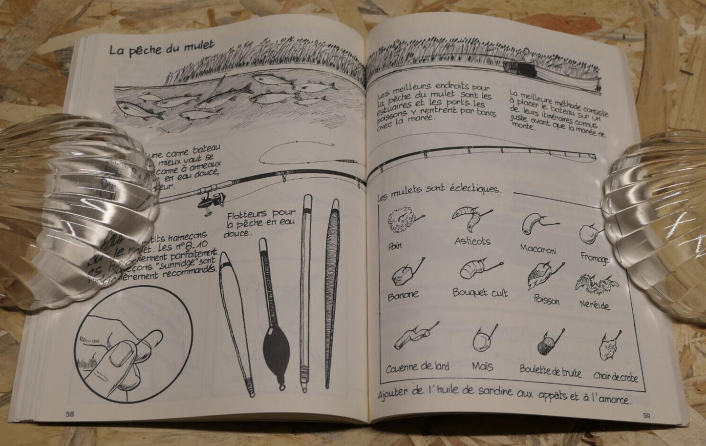 PECHE COTIERE EN BATEAU / TECHNIQUES ESPECES APPATS DESSINS / ANTHESE 1985