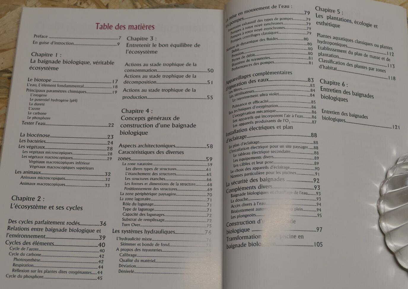 LES BAIGNADES BIOLOGIQUES PRINCIPES DE FONCTIONNEMENT ET DE CONSTRUCTION / 2005
