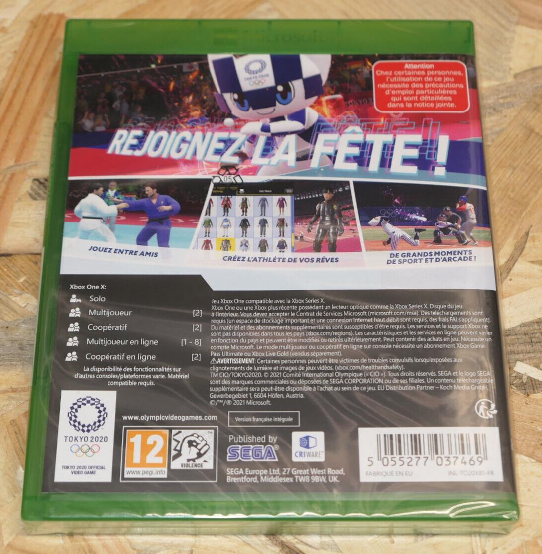 JEU XBOX ONE / SERIES X / TOKYO 2020 / NEUF