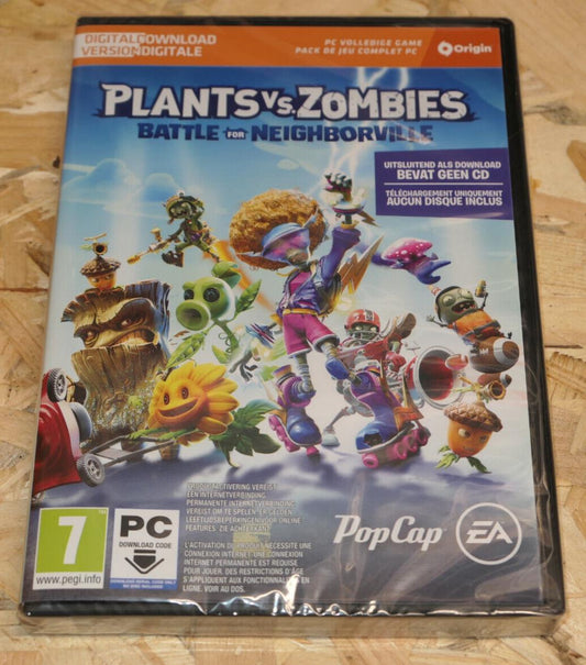 JEU PC / PLANTS VS ZOMBIES BATTLE FOR NEIGHBORVILLE / NEUF