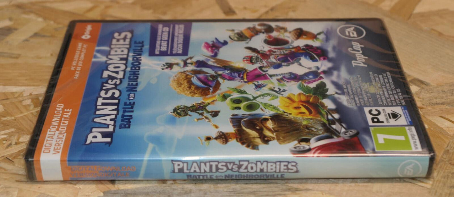 JEU PC / PLANTS VS ZOMBIES BATTLE FOR NEIGHBORVILLE / NEUF