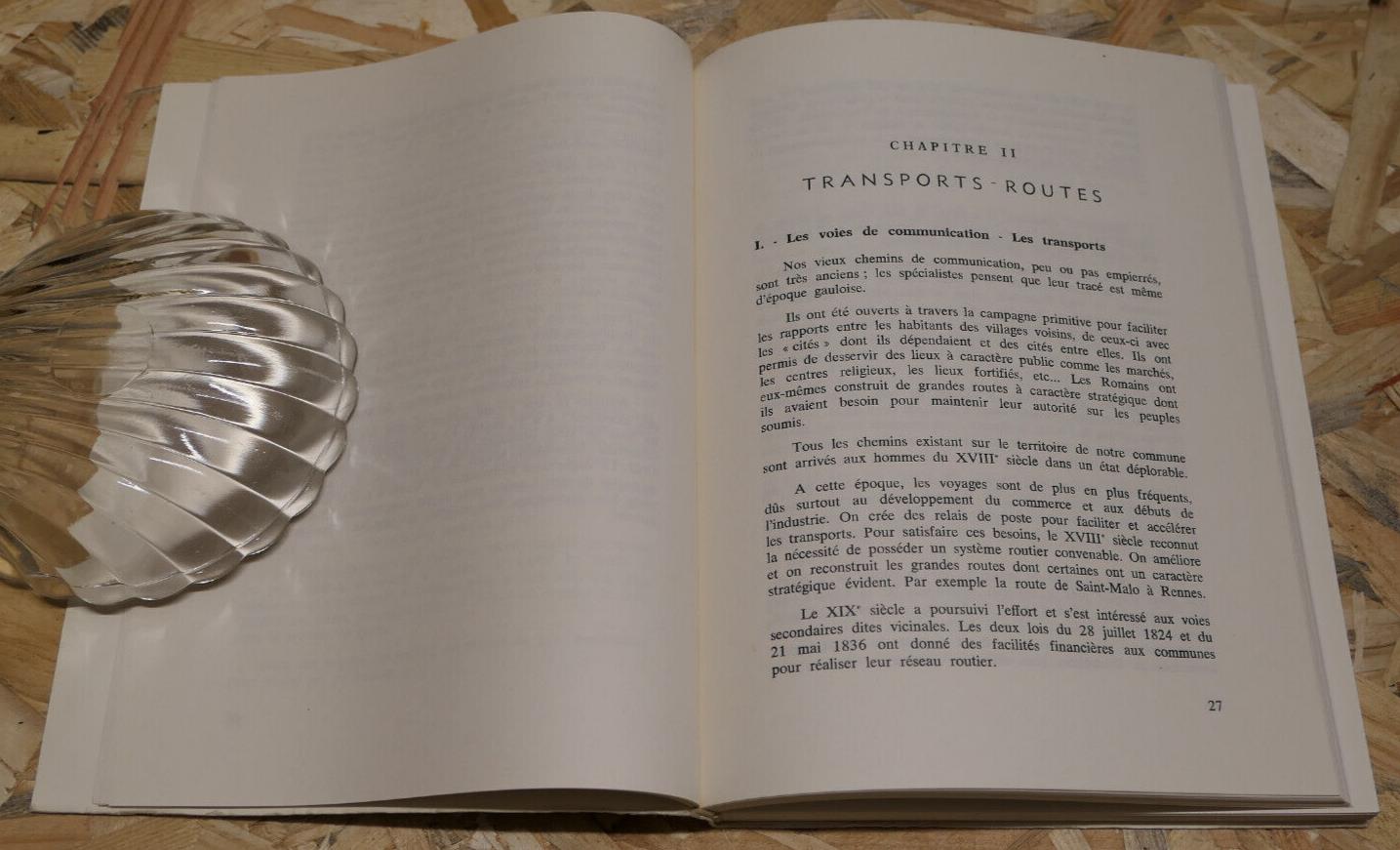 SAINT-PIERRE DE PLESGUEN TOME 1 DE L'ORIGINE A LA REVOLUTION EMILE MOREL 1977