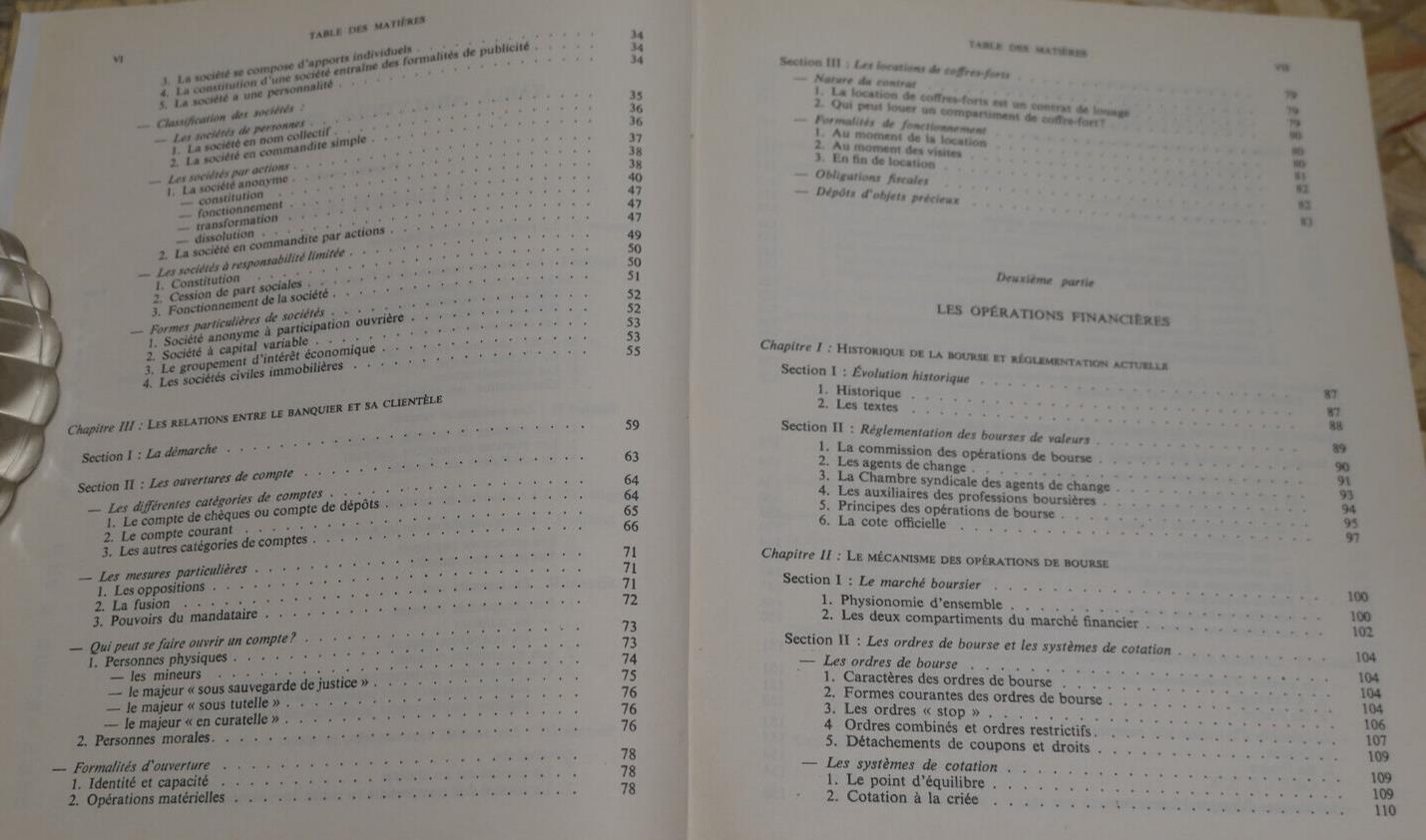 TECHNIQUE ET PRATIQUE BANCAIRES 2e EDITION SIREY 1972 / BANQUE FINANCE