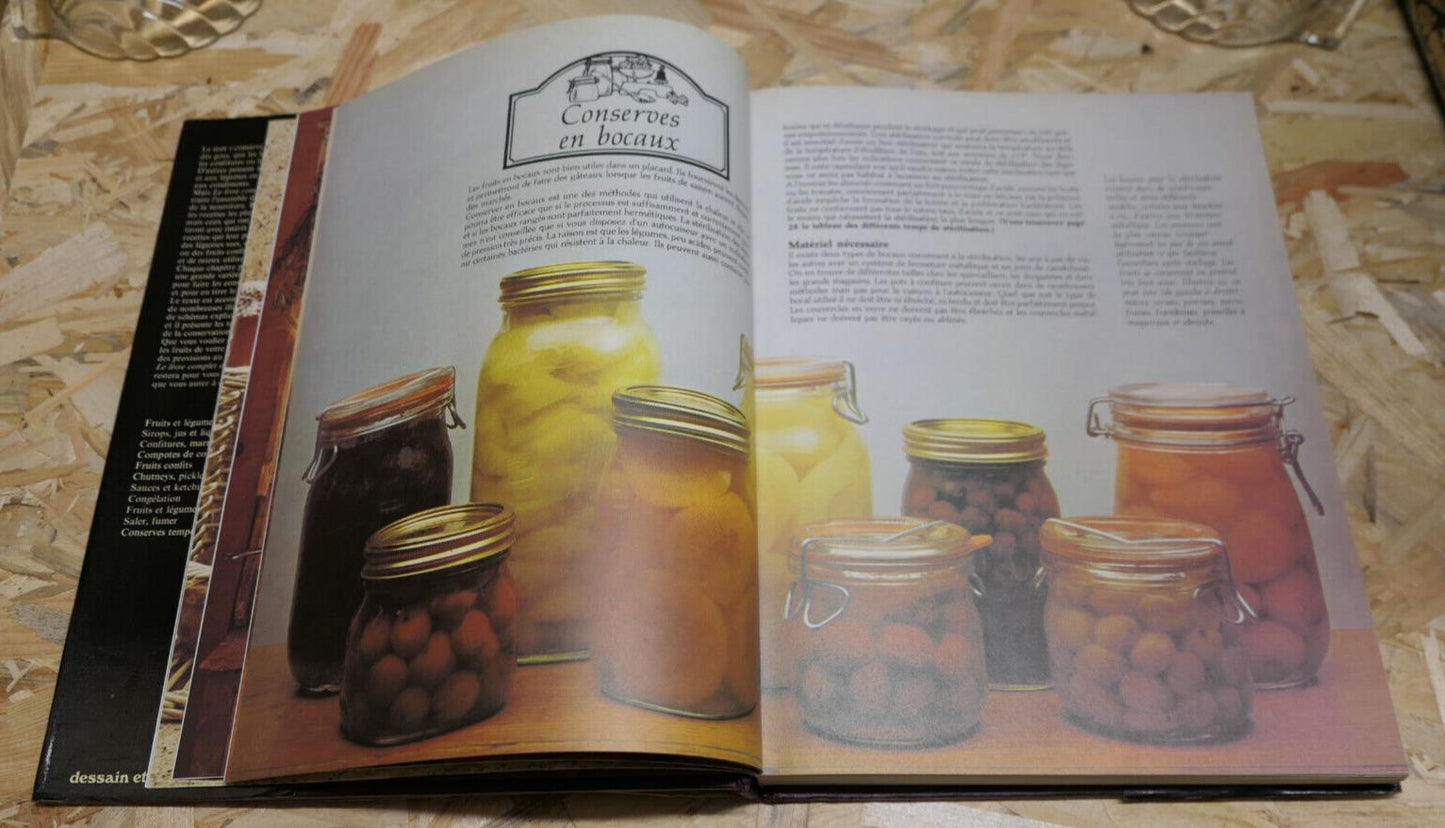 LE LIVRE COMPLET DE LA CONSERVE / DESSAIN ET TOLRA 1977 / CUISINE CONSERVATION