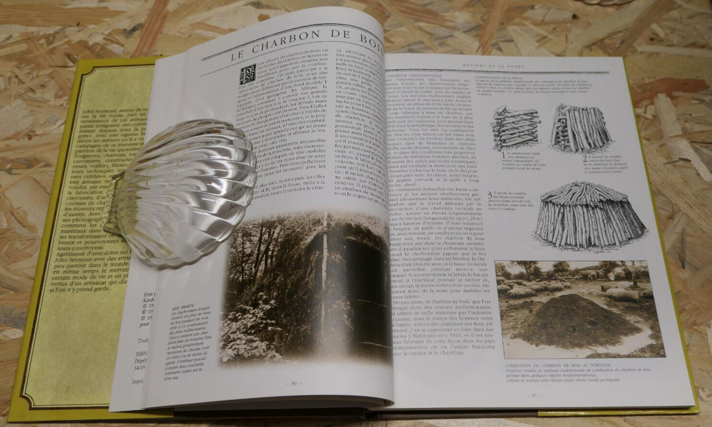 METIERS OUBLIES / JOHN SEYMOUR / CHENE 2003 / ARTISANAT OUTILS ILLUSTRATIONS