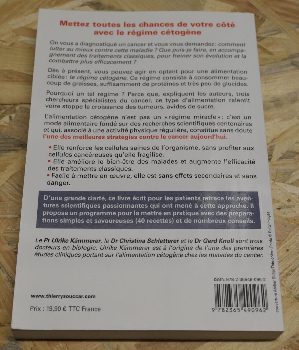 LE REGIME CETOGENE CONTRE LE CANCER / ALIMENTATION NUTRITION TRAITEMENT SANTE