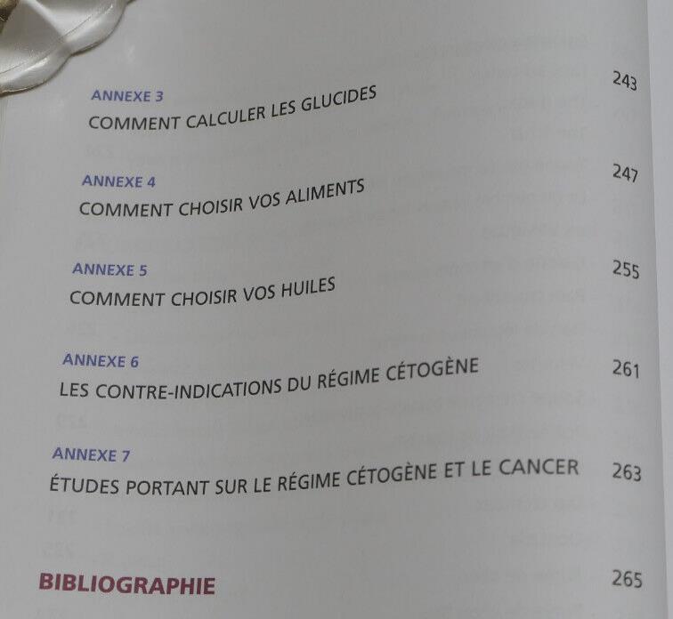LE REGIME CETOGENE CONTRE LE CANCER / ALIMENTATION NUTRITION TRAITEMENT SANTE