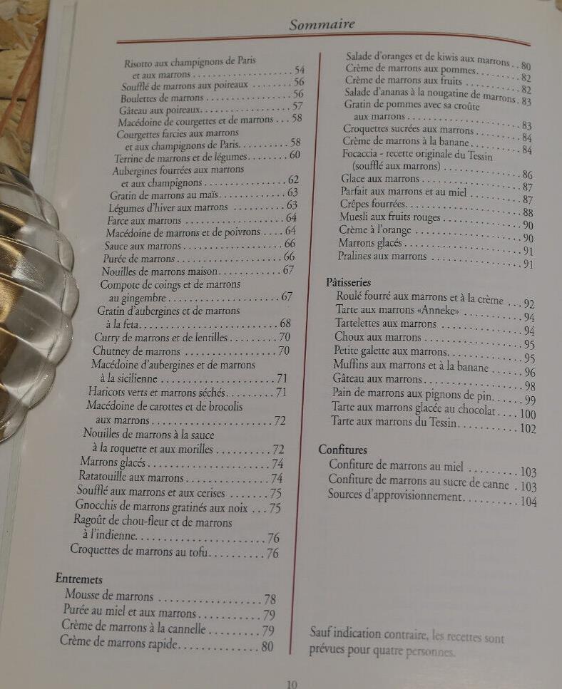 L'ART DE CUISINER MARRONS ET CHATAIGNES / RECETTES CUISINE PHOTOS GASTRONOMIE