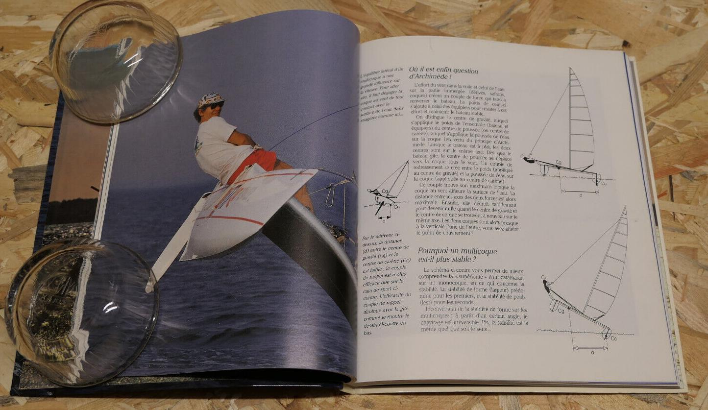 PHILIPPE POUPON MULTICOQUES / PLAISANCE BATEAUX VOILE MARINE SPORT / 1991