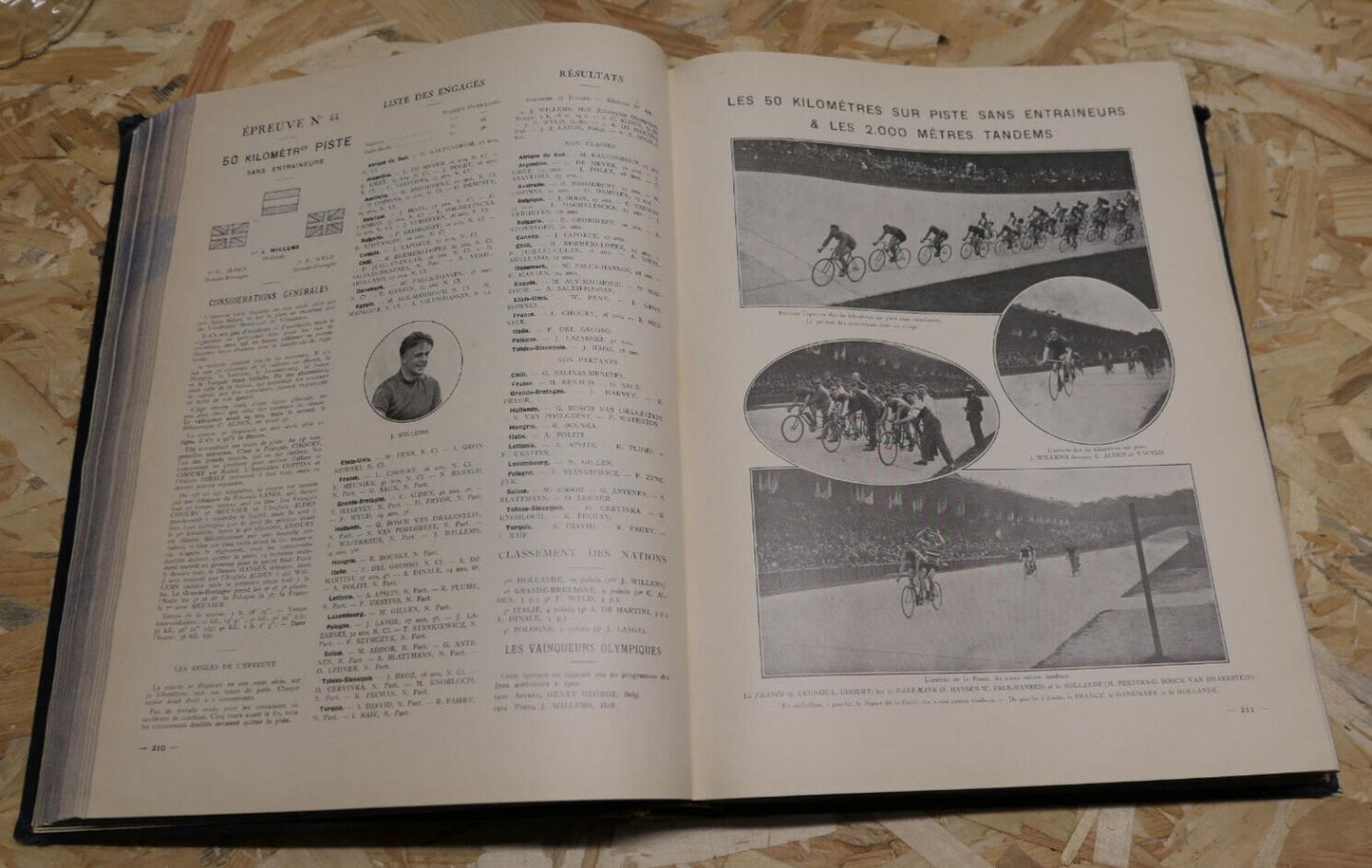 VIIIe OLYMPIADE JO PARIS 1924 RAPPORT OFFICIEL COMITE OLYMPIQUE FRANCAIS SPORT