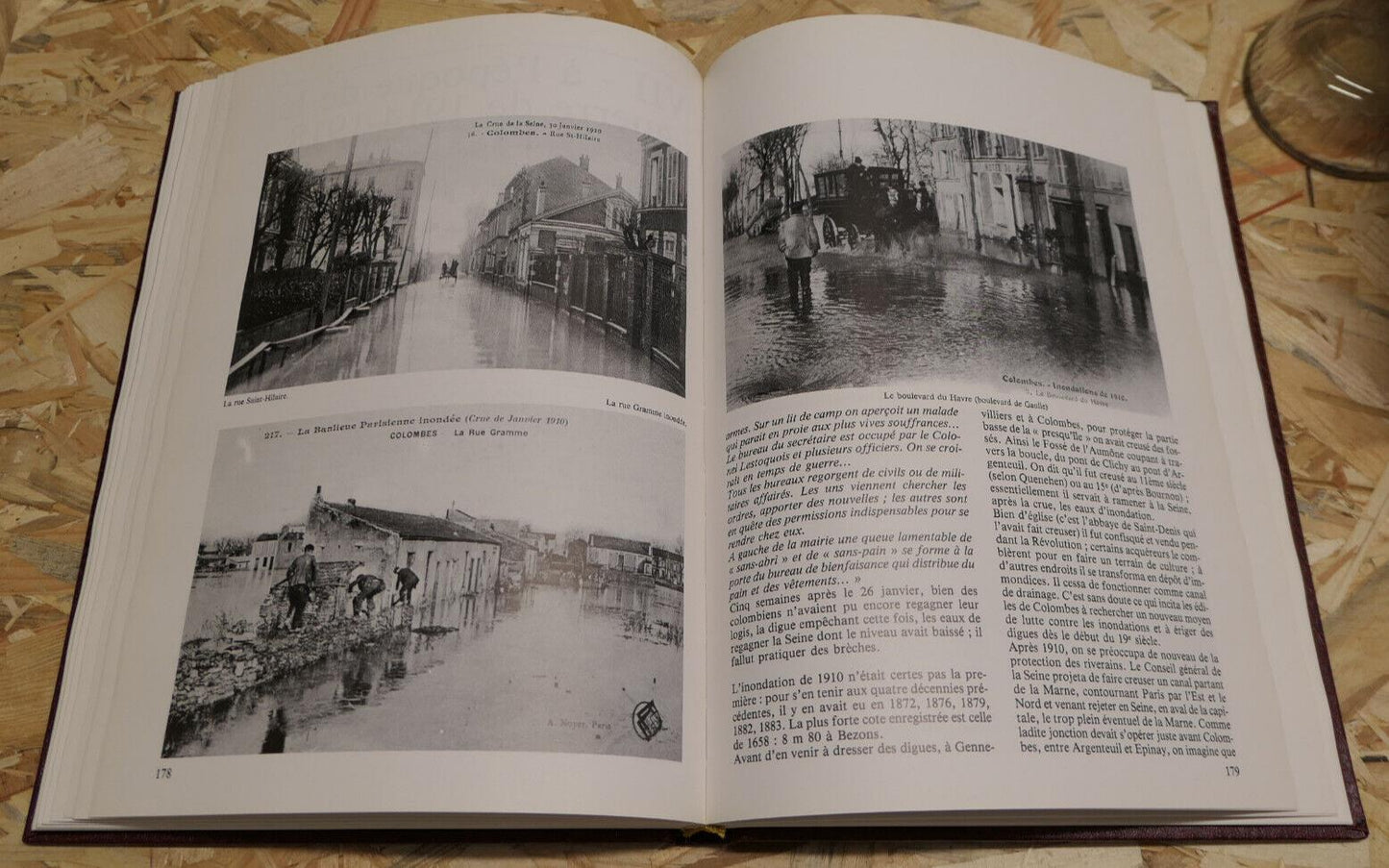 COLOMBES HISTORIQUE / HISTOIRE FAITS DOCUMENTS PHOTOS CARTES POSTALES / 1995