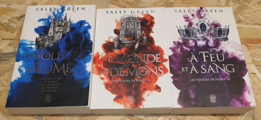 SALLY GREEN / LES VOLEURS DE FUMEE / LOT DE 3 TOMES