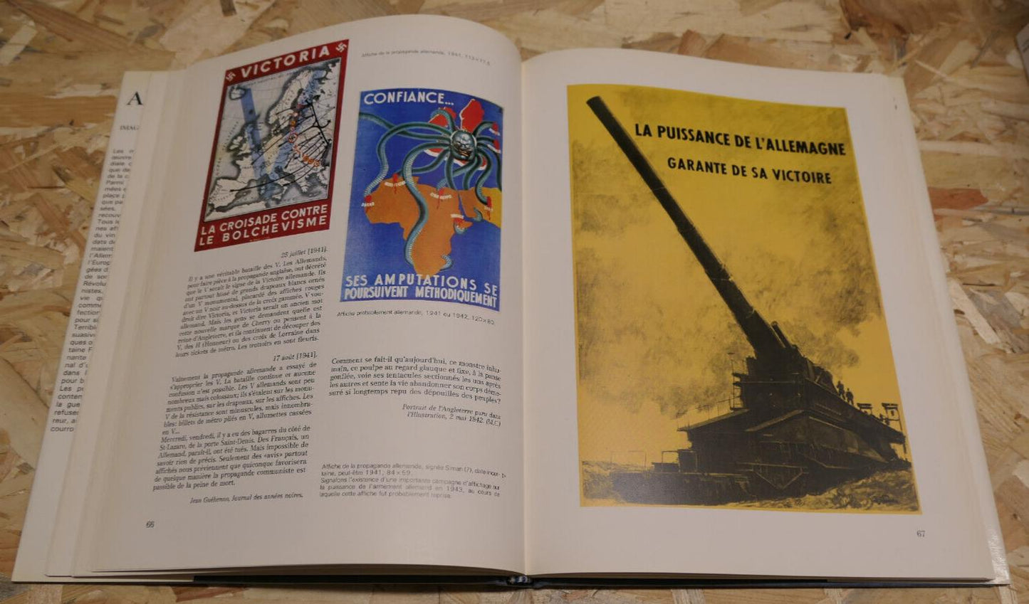 AFFICHES 1939-1945 / STEPHANE MARCHETTI / IMAGES HISTOIRE GUERRE WW2 / 1982