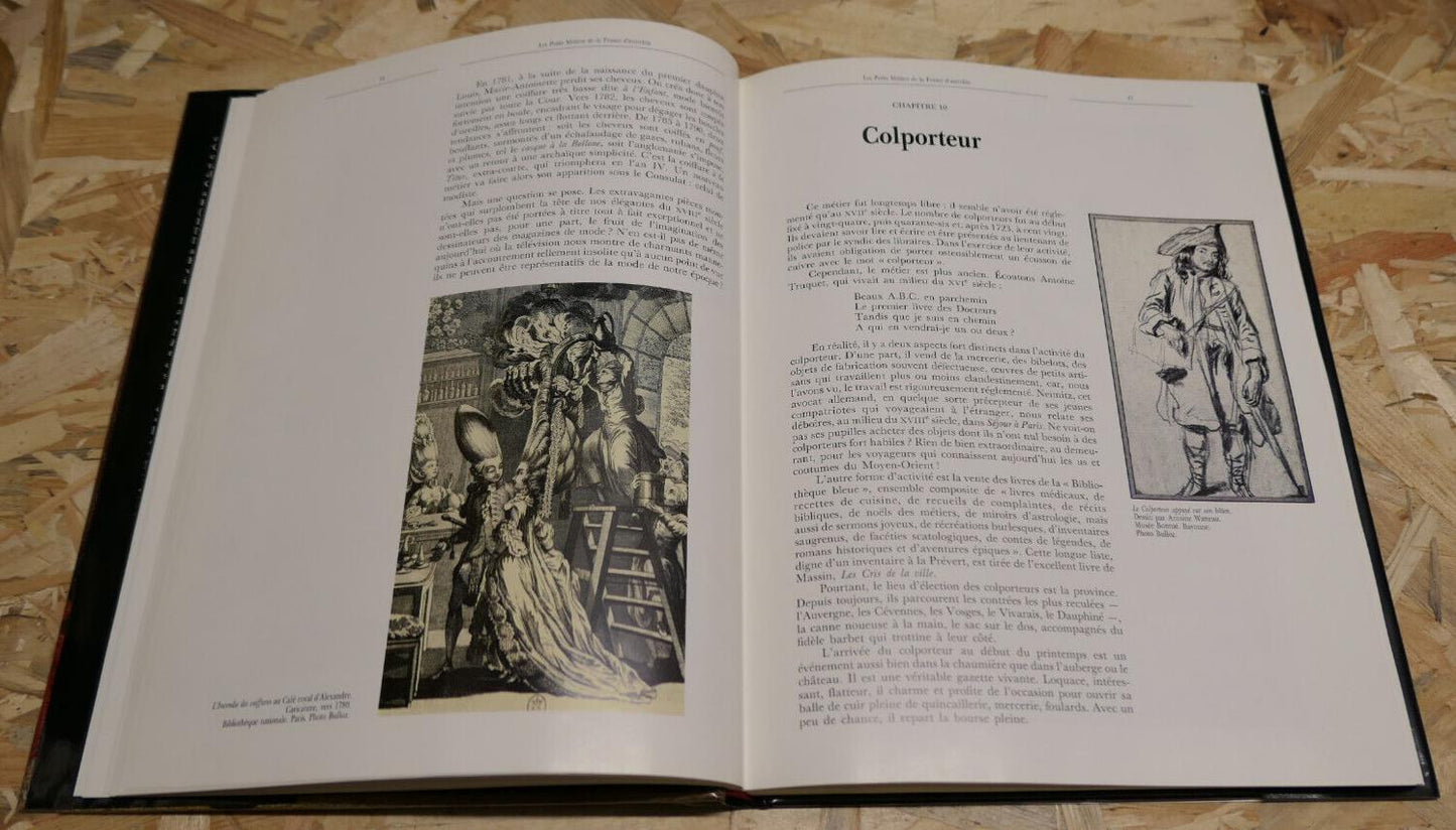 LES PETITS METIERS DE LA FRANCE D'AUTREFOIS / HISTOIRE ARTISANAT DOCUMENTS 1992