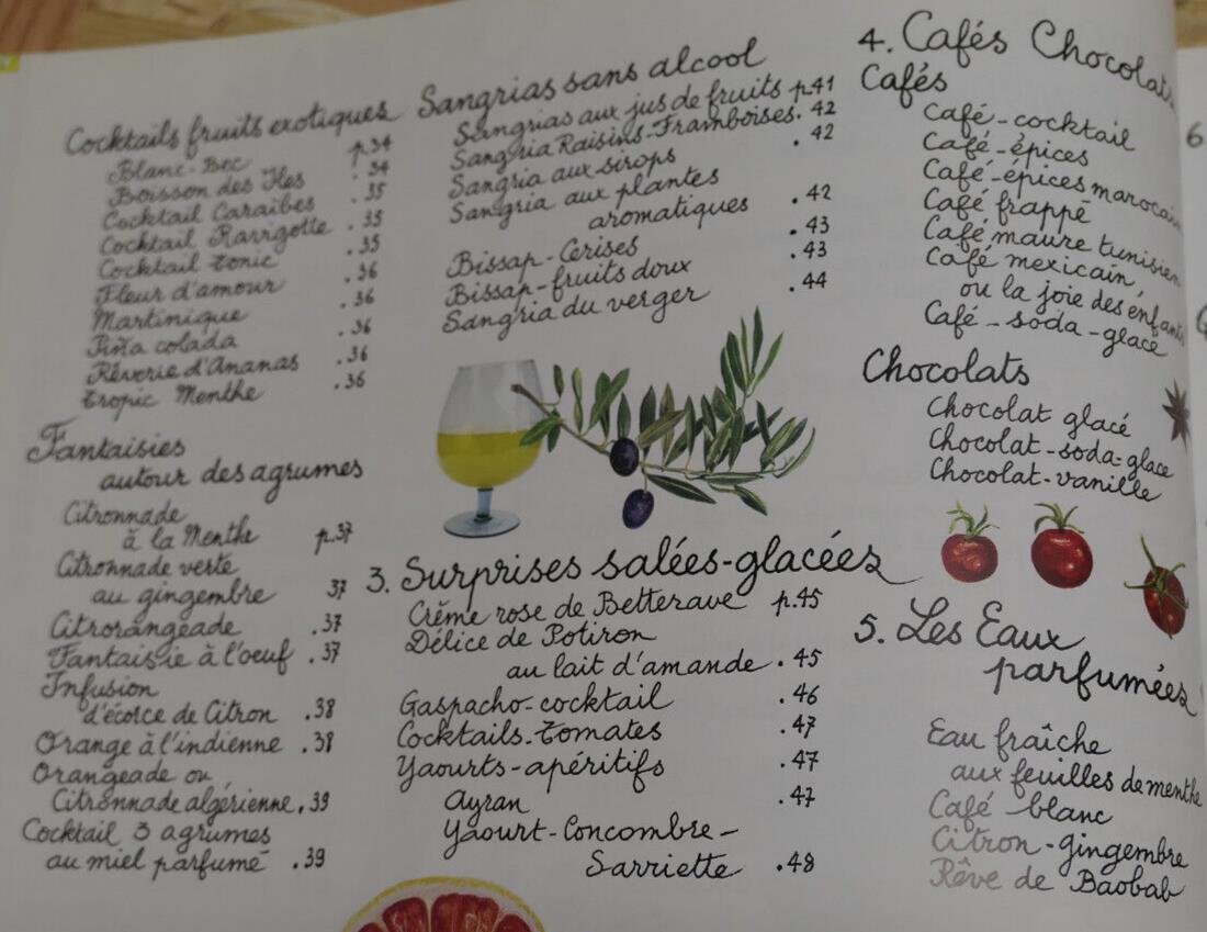 PLAISIRS SANS ALCOOL APERITIFS COCKTAILS RAFRAICHISSEMENTS BOISSONS EDISUD 2009