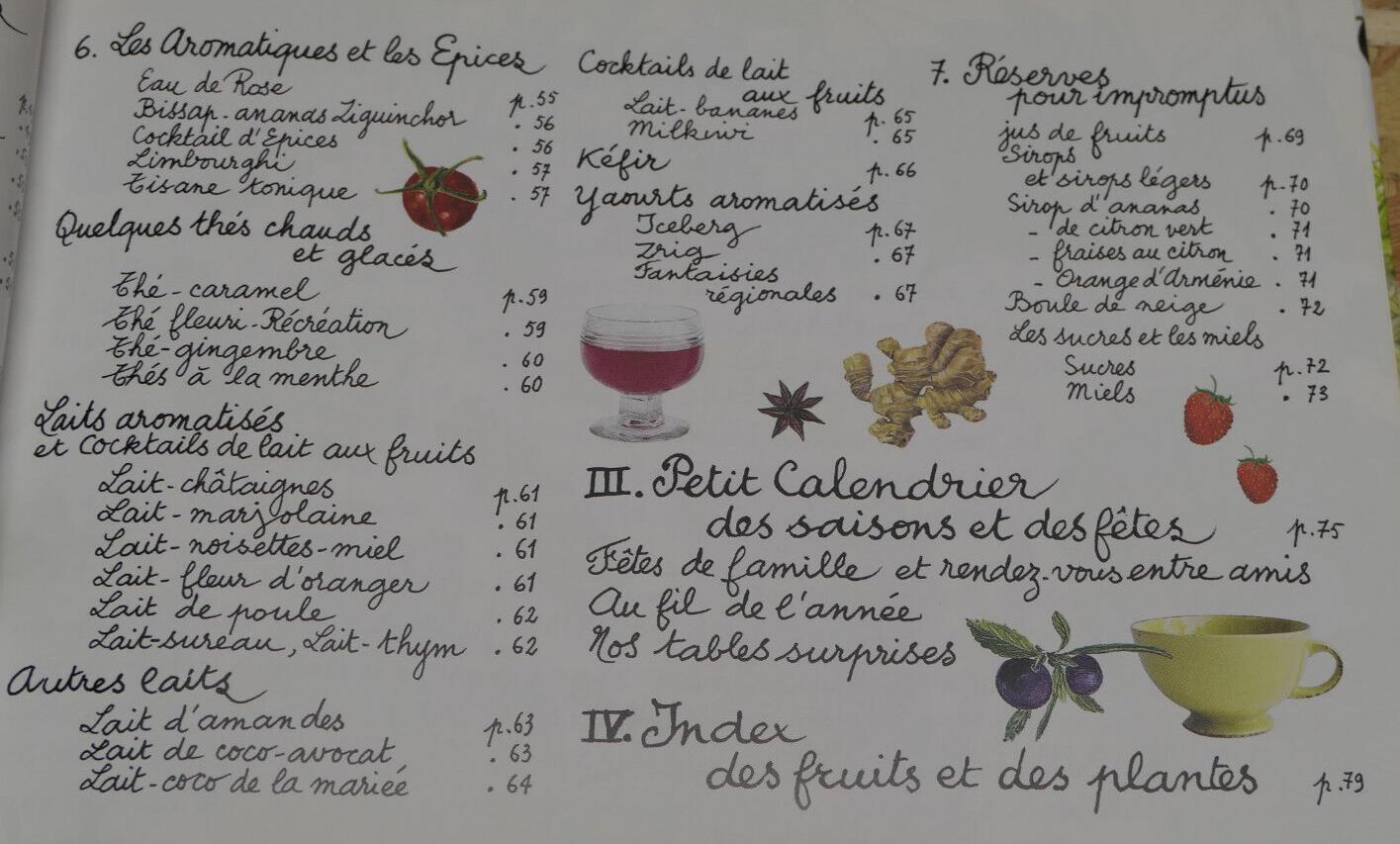 PLAISIRS SANS ALCOOL APERITIFS COCKTAILS RAFRAICHISSEMENTS BOISSONS EDISUD 2009