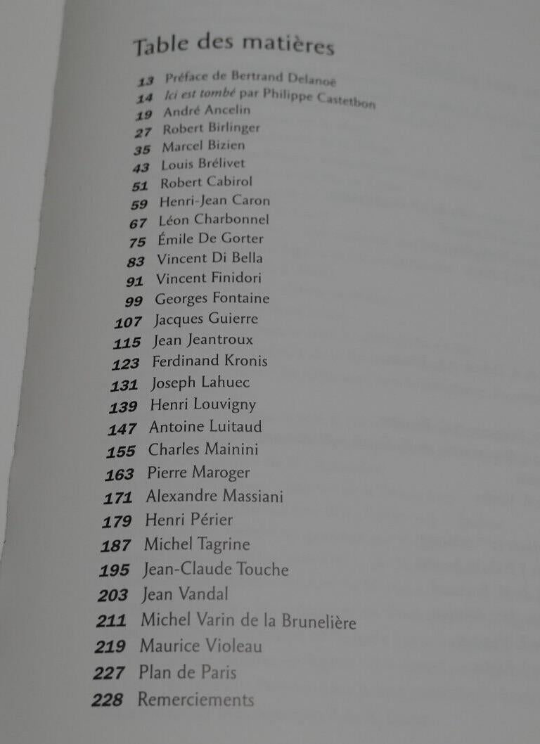 HERE FALLS WORDS ON THE LIBERATION OF PARIS / HISTORY WW2 PORTRAIT STORY