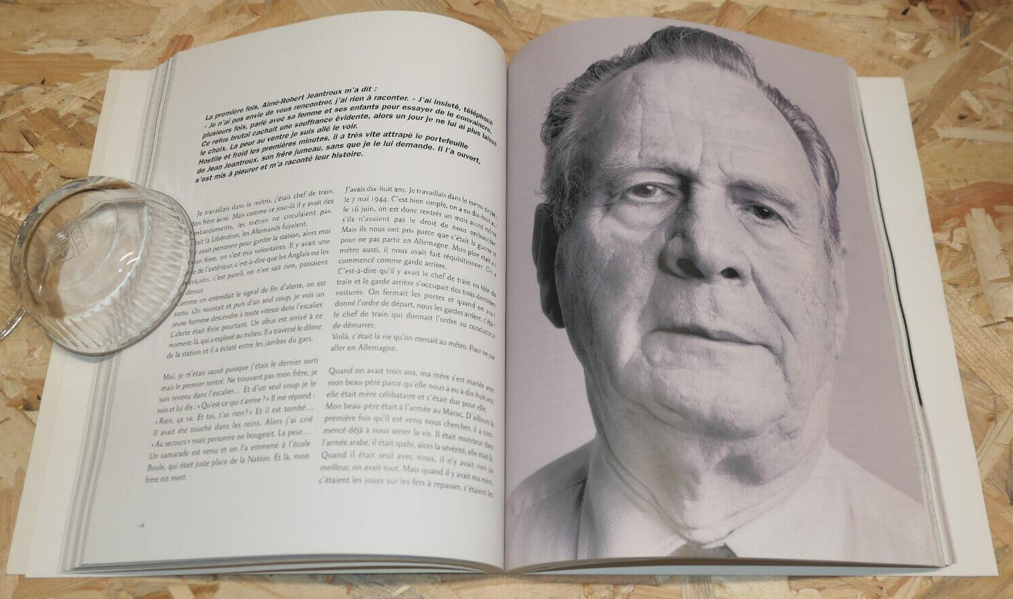 HERE FALLS WORDS ON THE LIBERATION OF PARIS / HISTORY WW2 PORTRAIT STORY