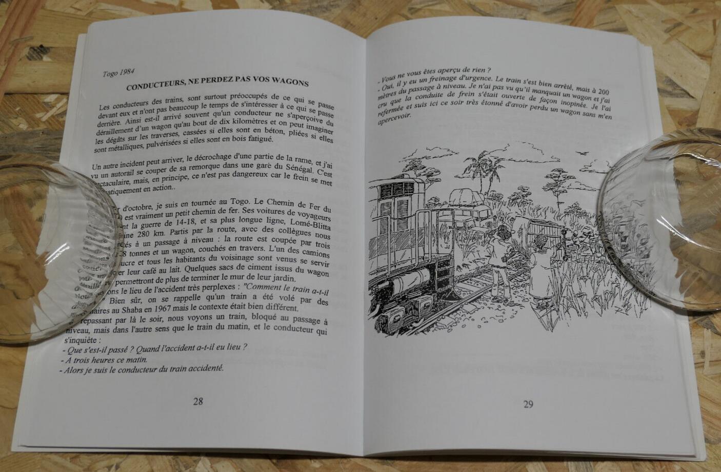 RAILLONS ET DERAILLONS / FRANCOIS DUPRE LA TOUR / RECIT CHEMINOT TRAIN AFRIQUE