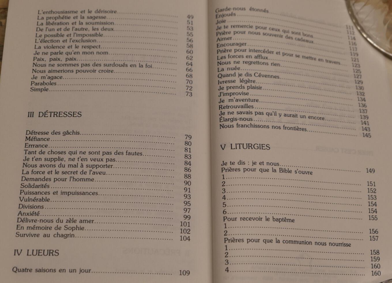 CENT PRIERES POSSIBLES / ANDRE DUMAS / RELIGION THEOLOGIE / CANA 1994