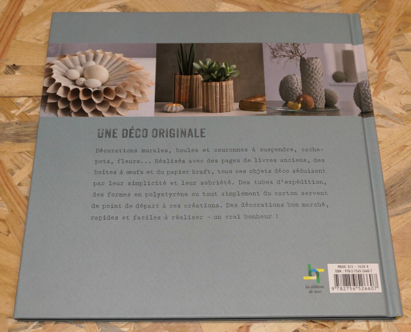 CARTON & PAPIER RECYCLES / ANGELIKA KIPP / DIY RECYCLAGE LOISIRS UPCYCLING 2015